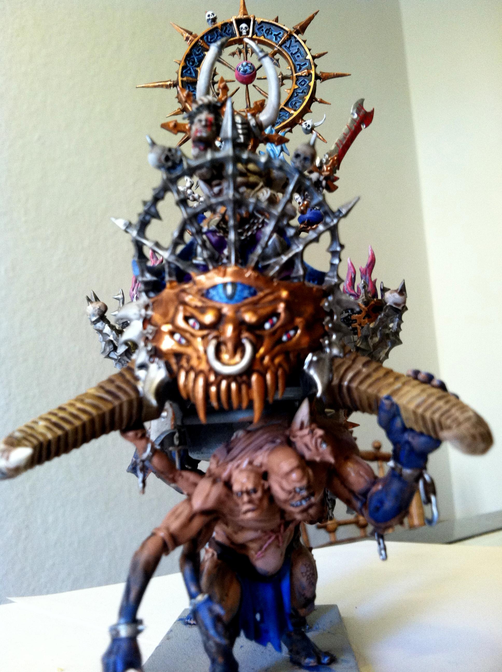 Chaos, Tzeentch, Warhammer Fantasy, Warriors Of Chaos Chaos Warshrine